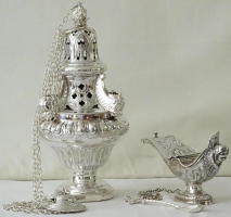 Antique French Silver Thurible